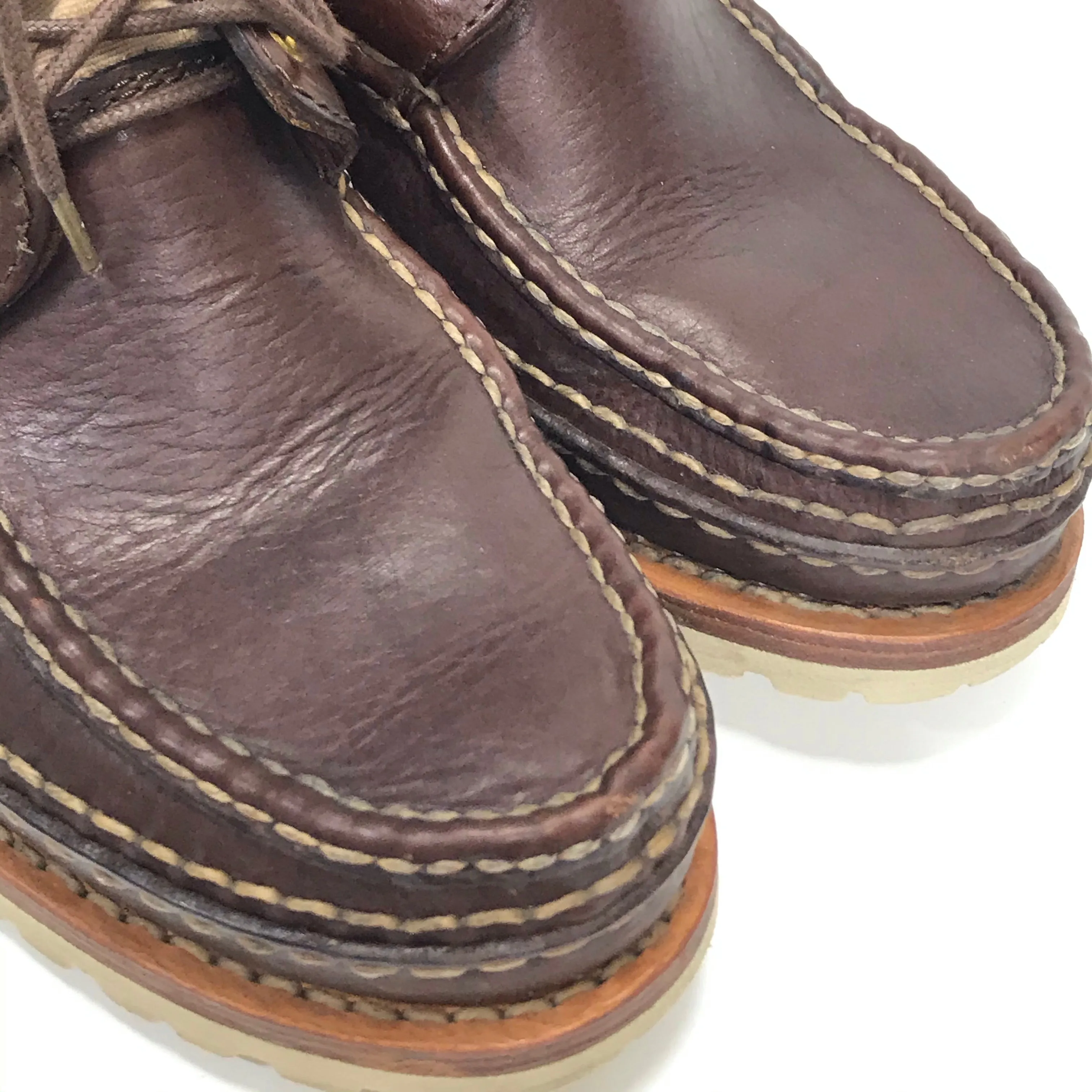 [10.5] Visvim 14AW Grizzly Boots Folk Dk Brown