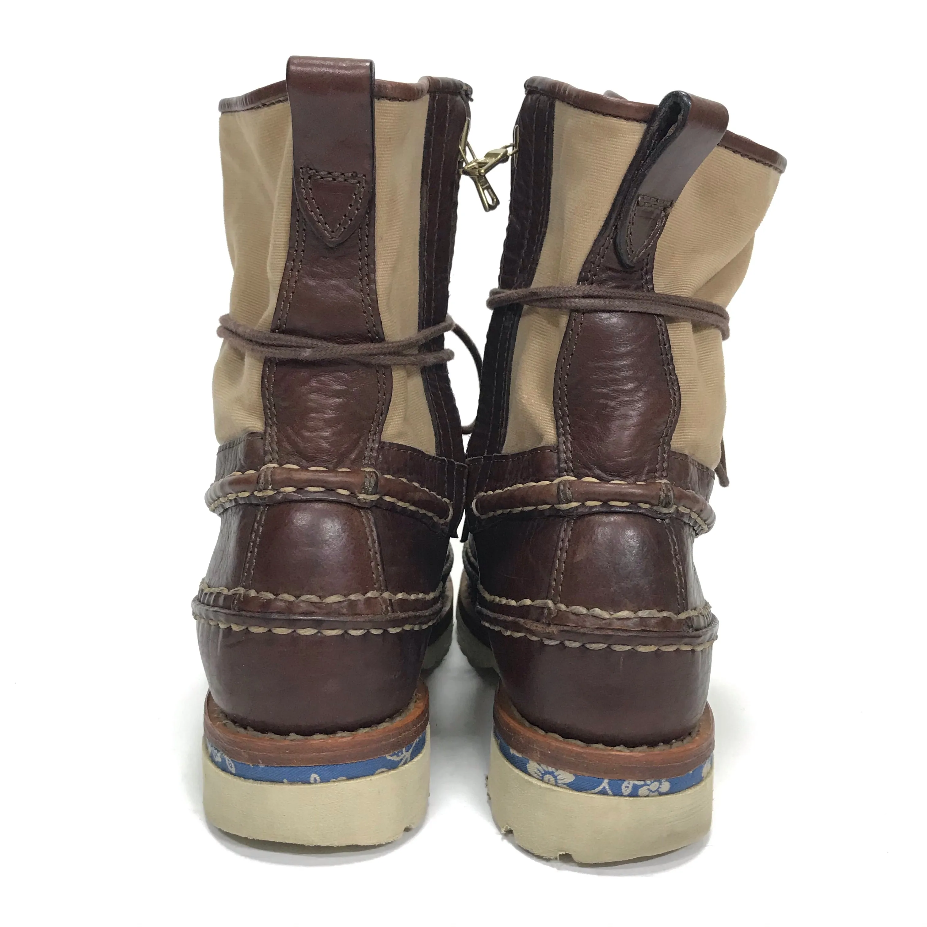 [10.5] Visvim 14AW Grizzly Boots Folk Dk Brown