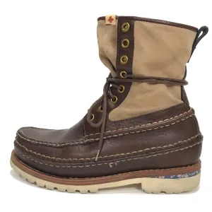 [10.5] Visvim 14AW Grizzly Boots Folk Dk Brown