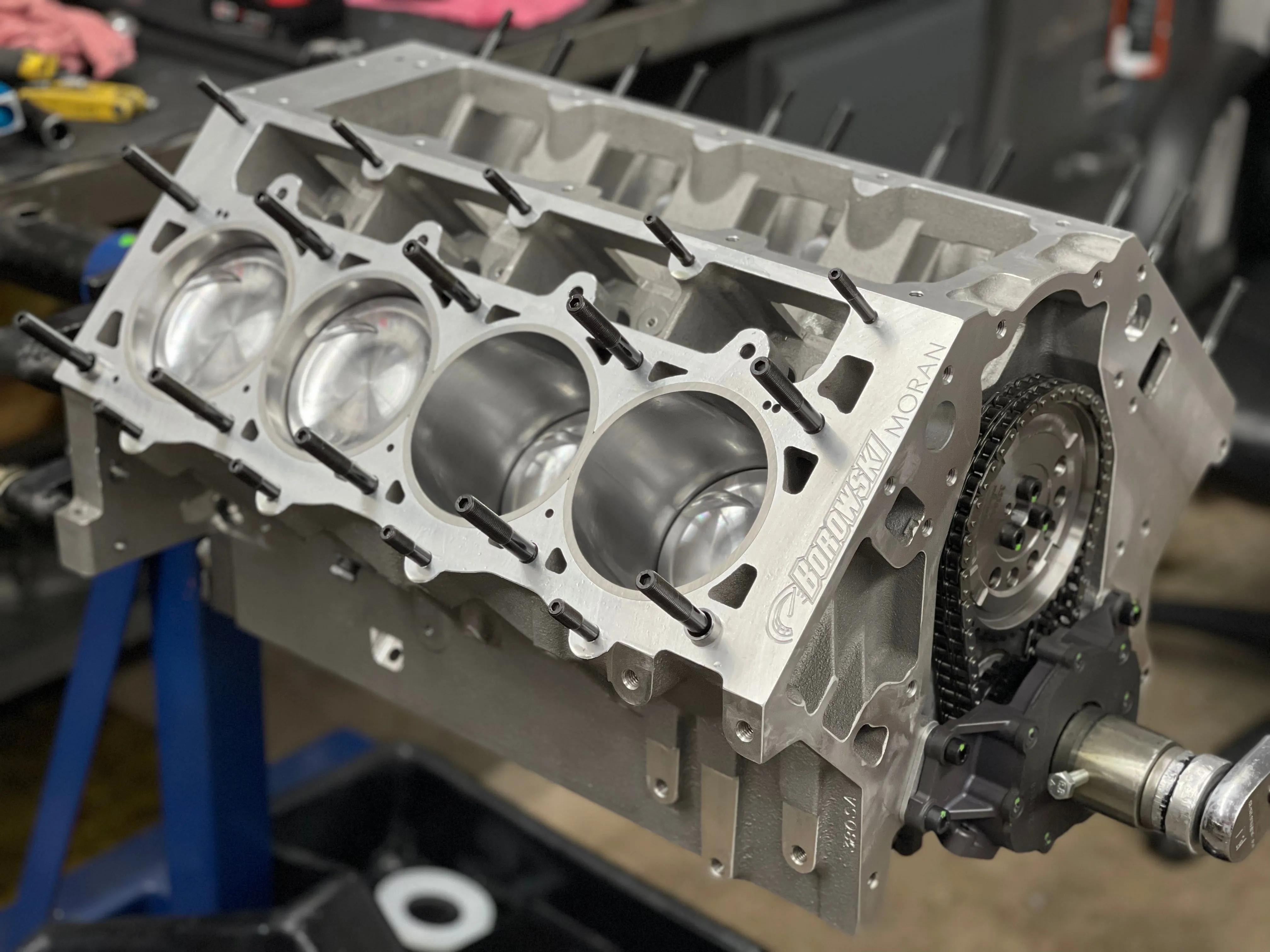 1,200 HP 3.0L Whipple Supercharged LS Engine. Includes Serpentine System & Holley EMS