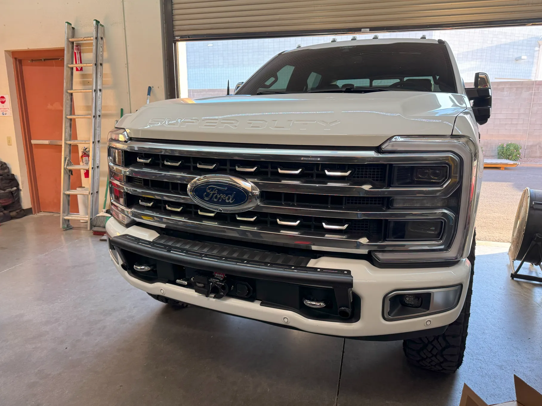 2023  Ford F-250 Super Duty Front Light Mount Kit (Stock Bumper)