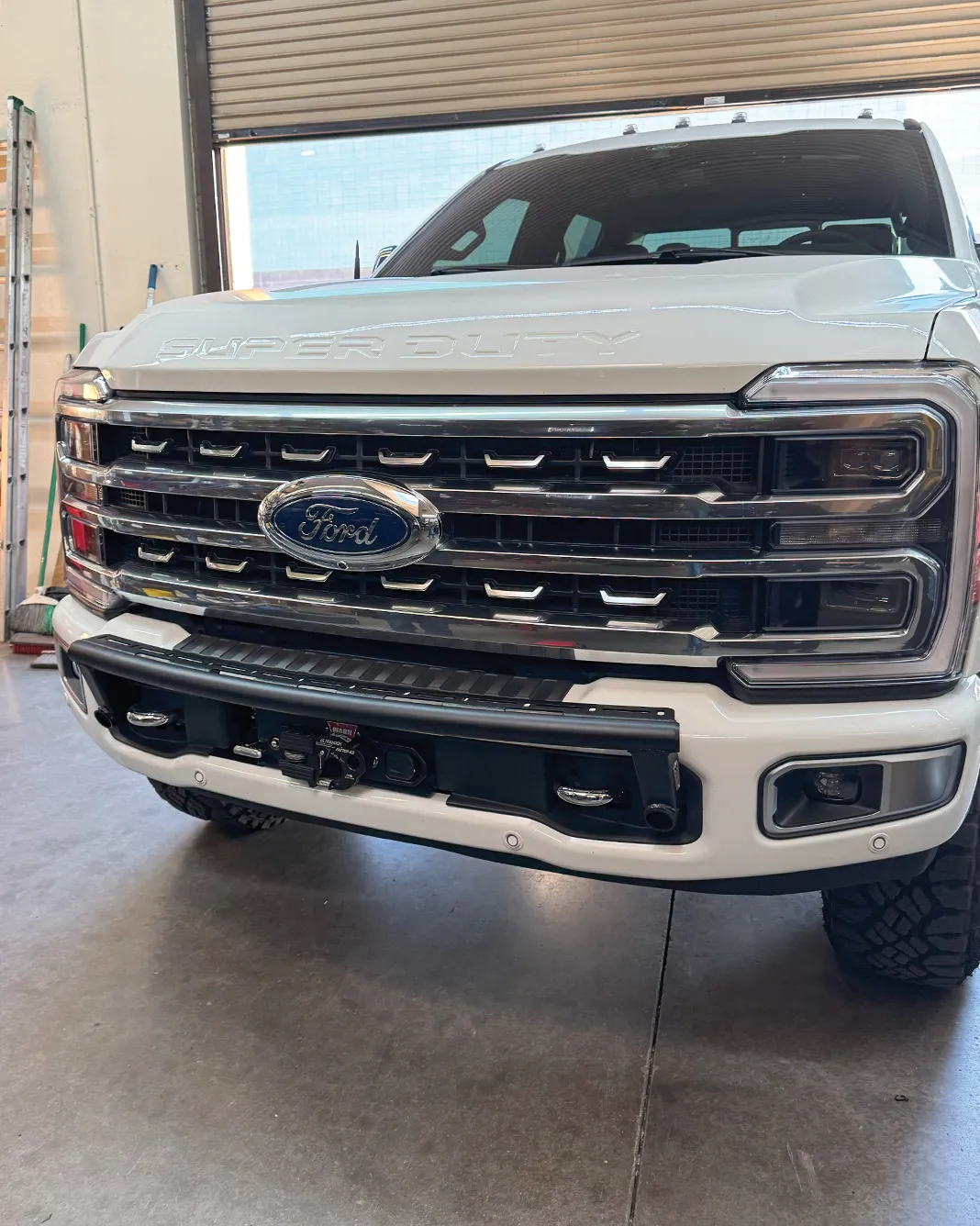 2023  Ford F-250 Super Duty Front Light Mount Kit (Stock Bumper)