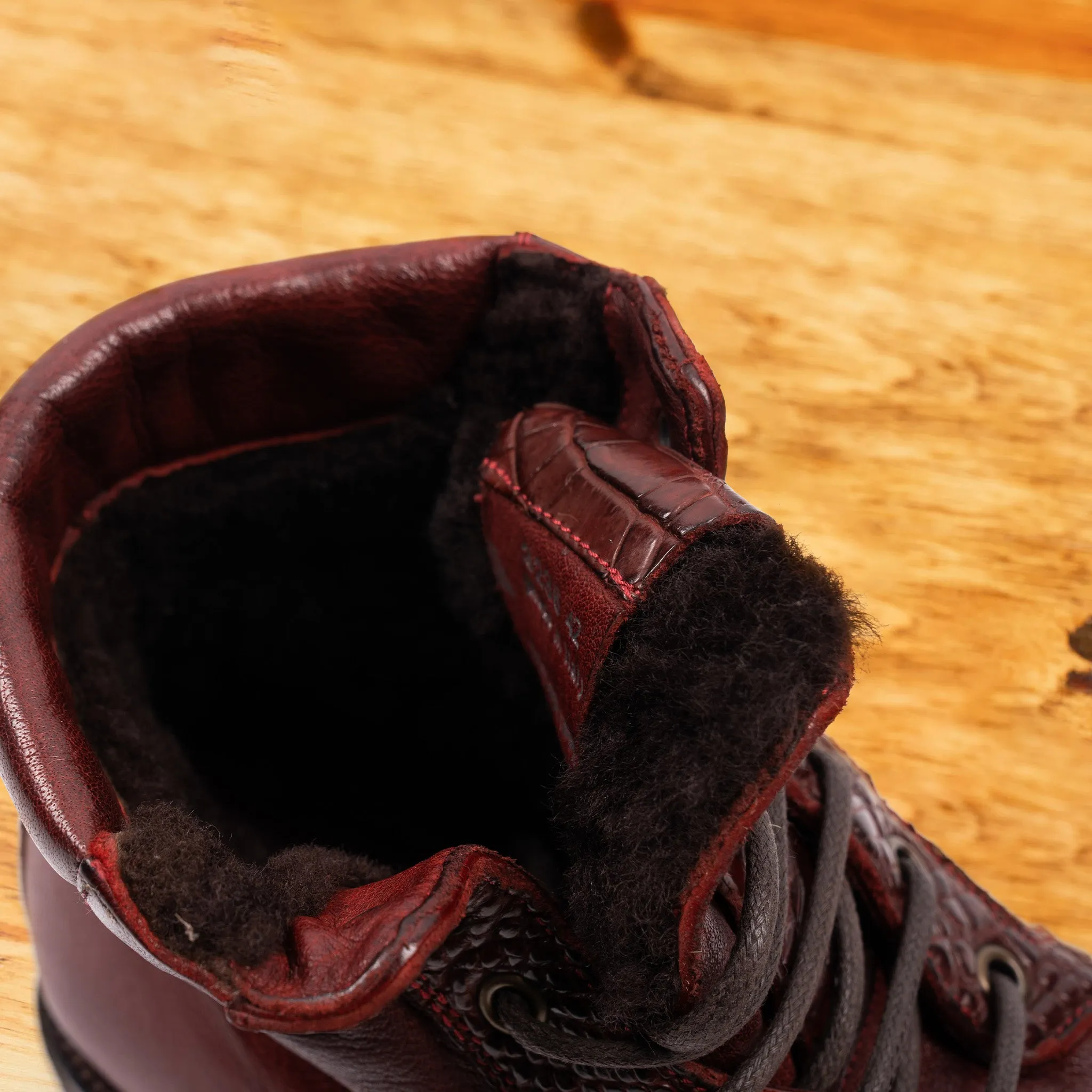 3236 Calzoleria Toscana Shearling Boot
