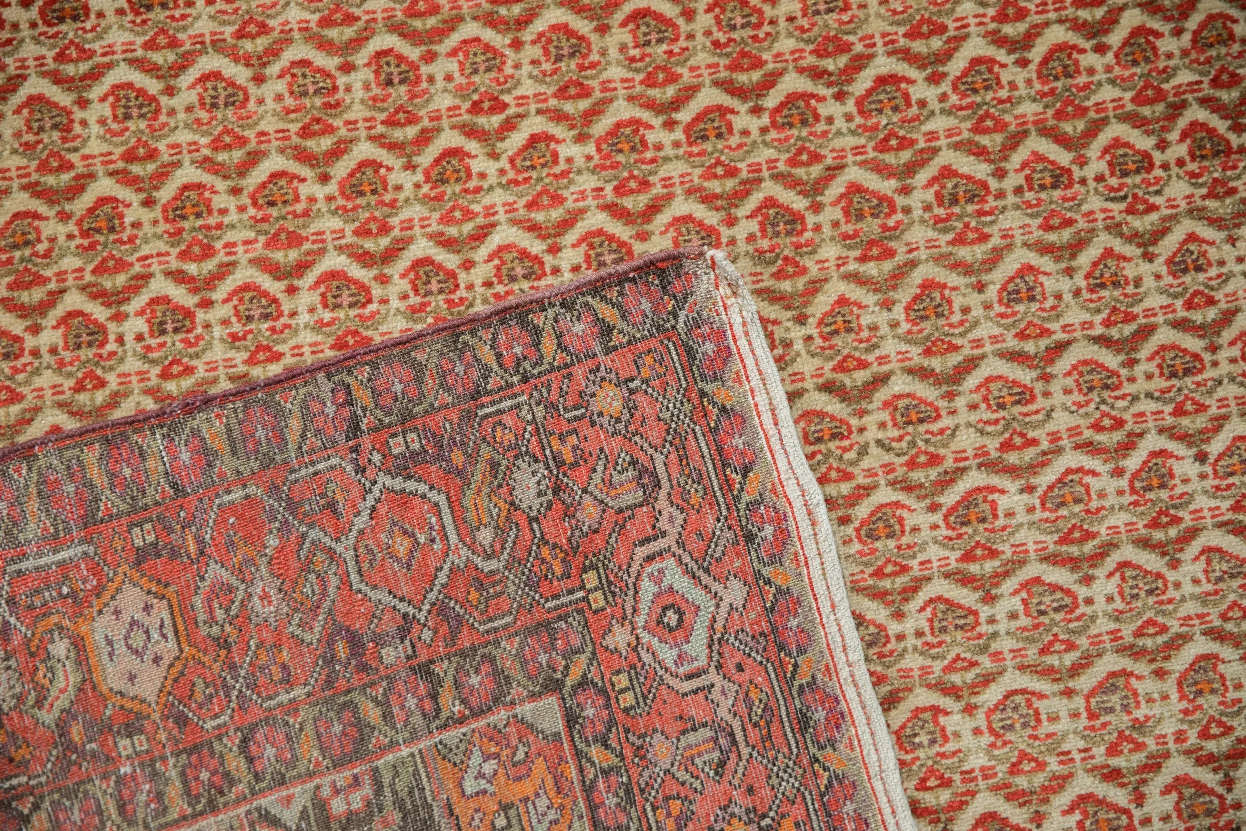 4x7 Vintage Distressed Malayer Rug