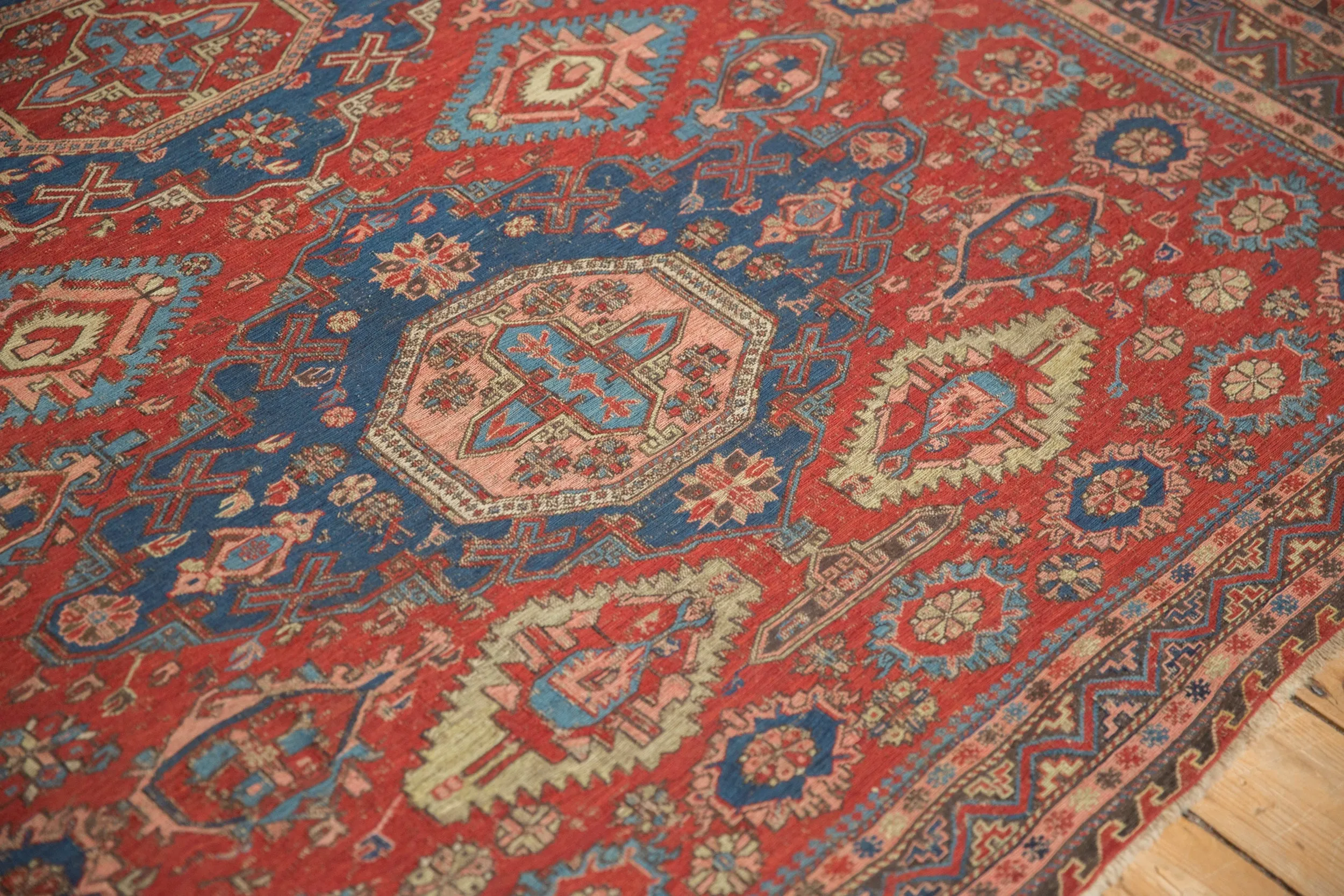 6x7.5 Antique Caucasian Soumac Carpet