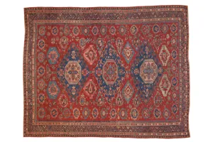 6x7.5 Antique Caucasian Soumac Carpet