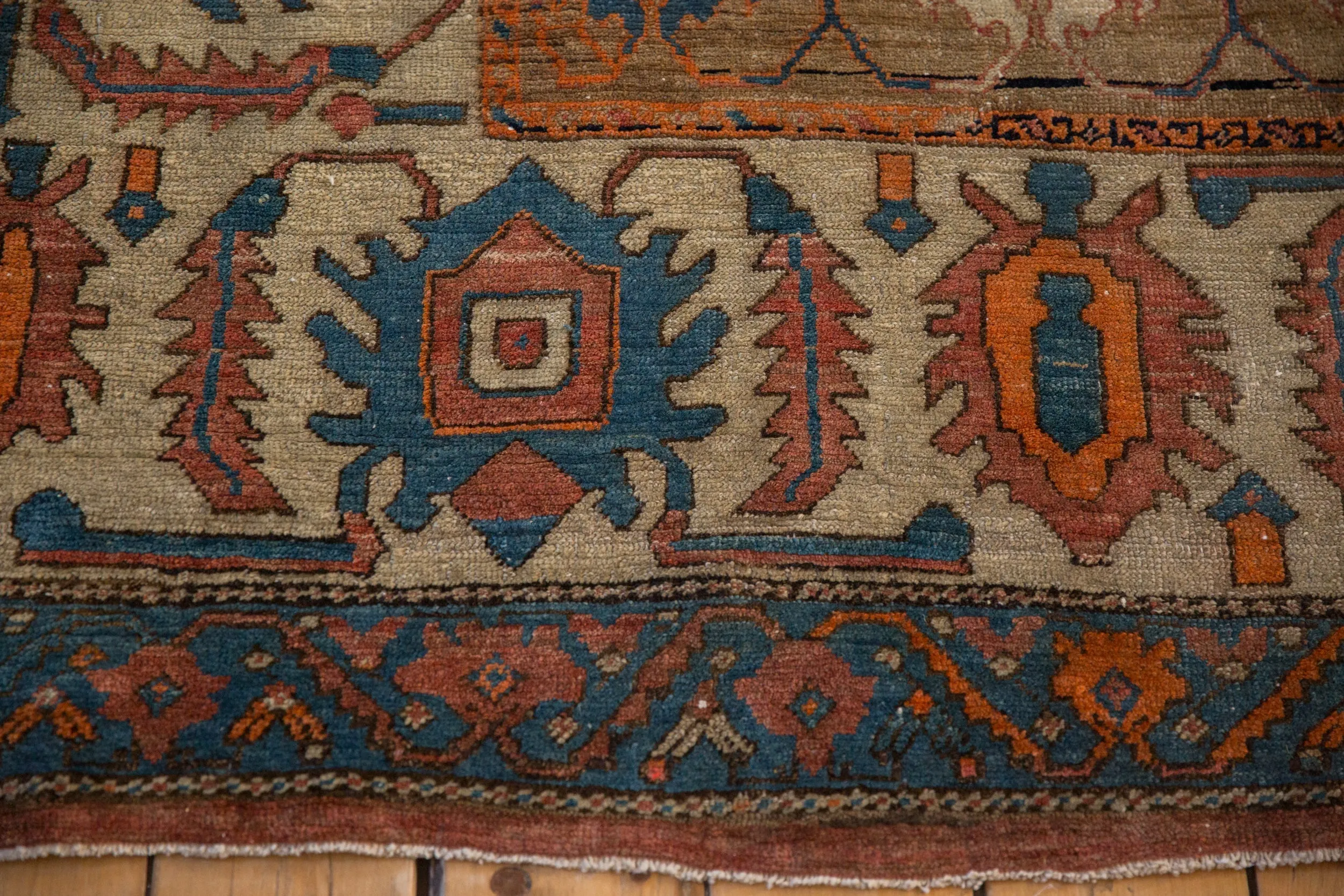 7.5x13 Antique Bakshaish Carpet