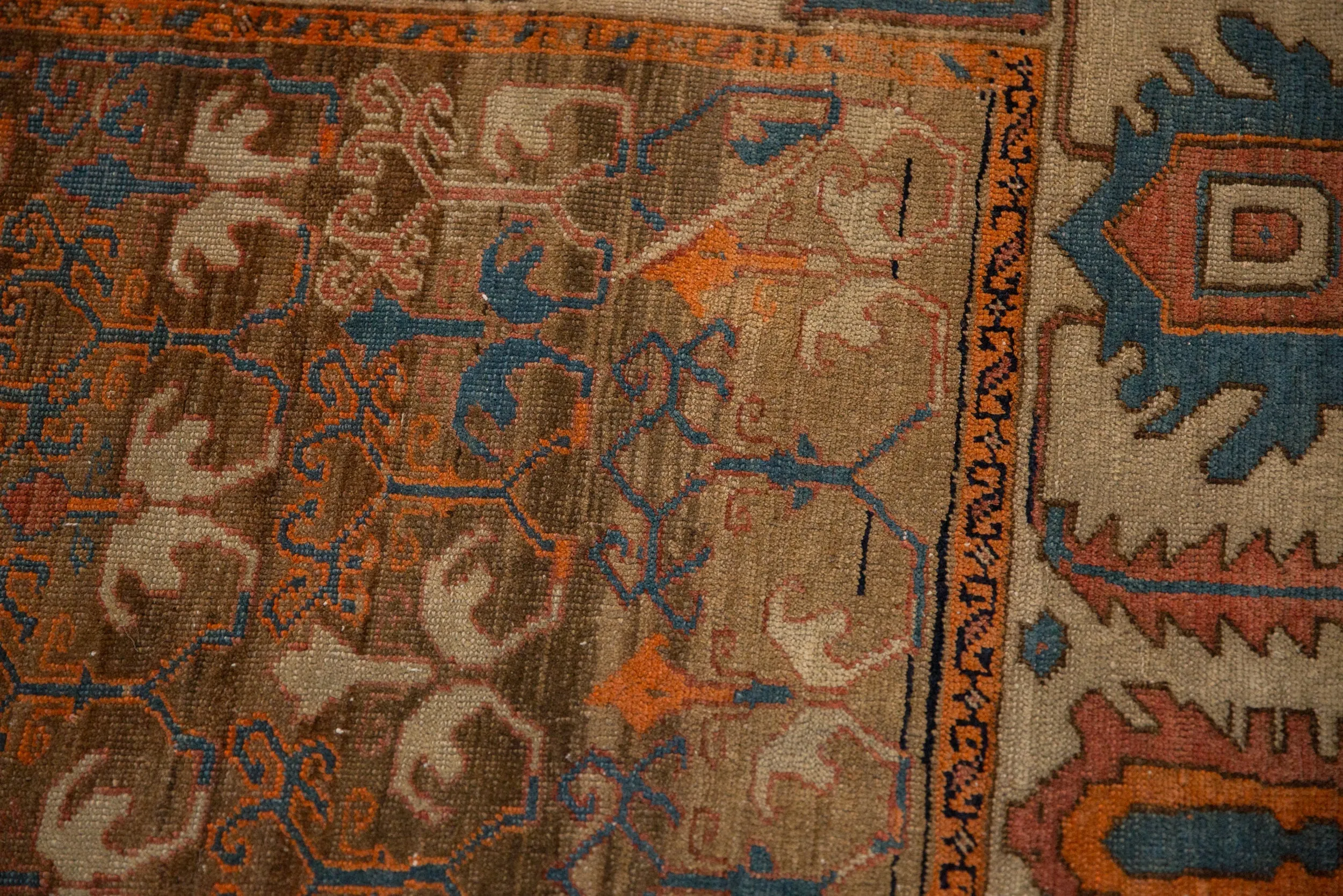 7.5x13 Antique Bakshaish Carpet