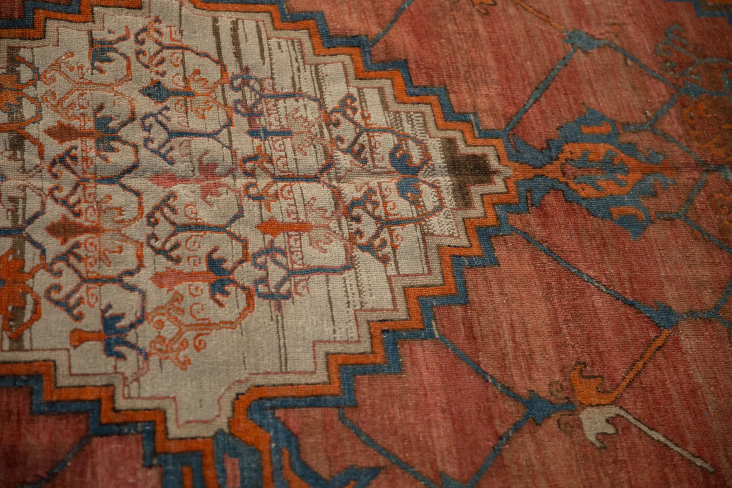 7.5x13 Antique Bakshaish Carpet