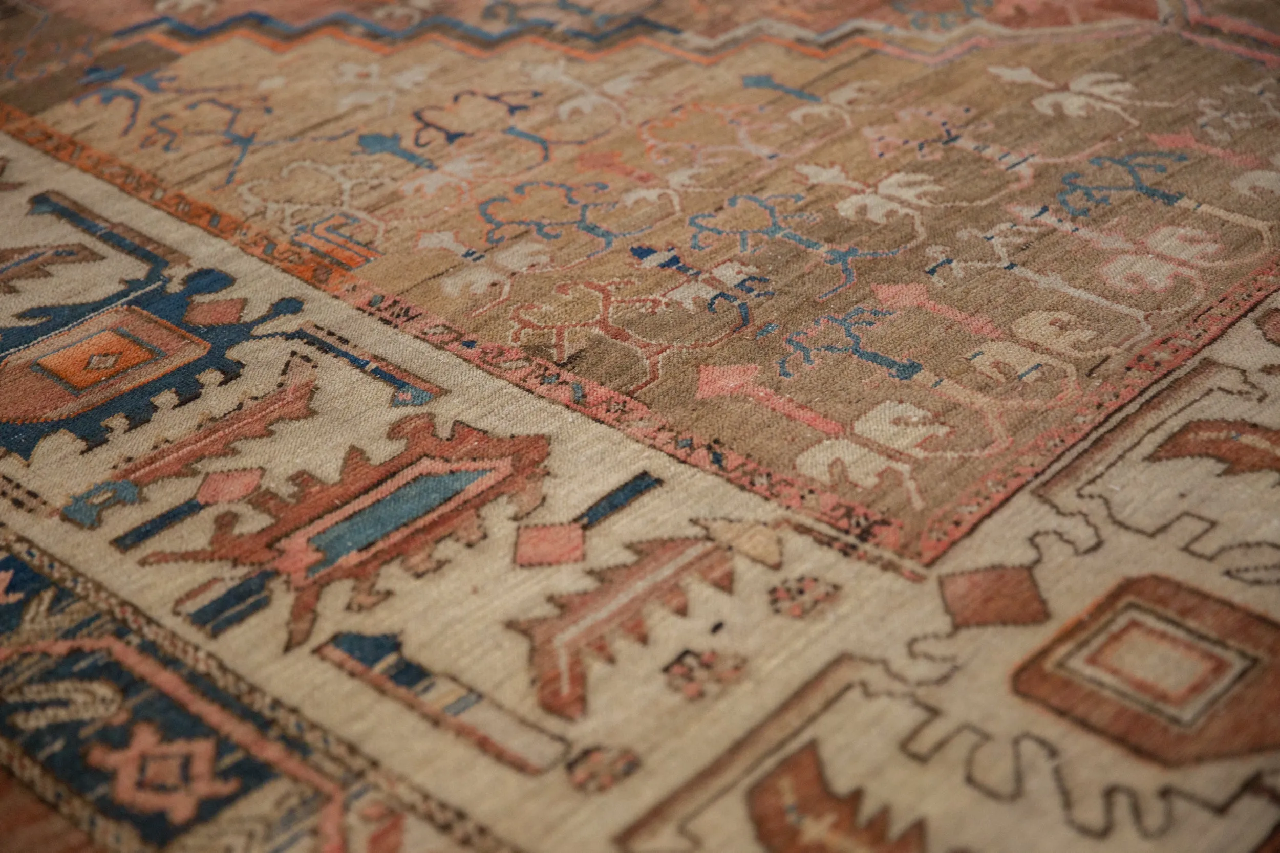 7.5x13 Antique Bakshaish Carpet