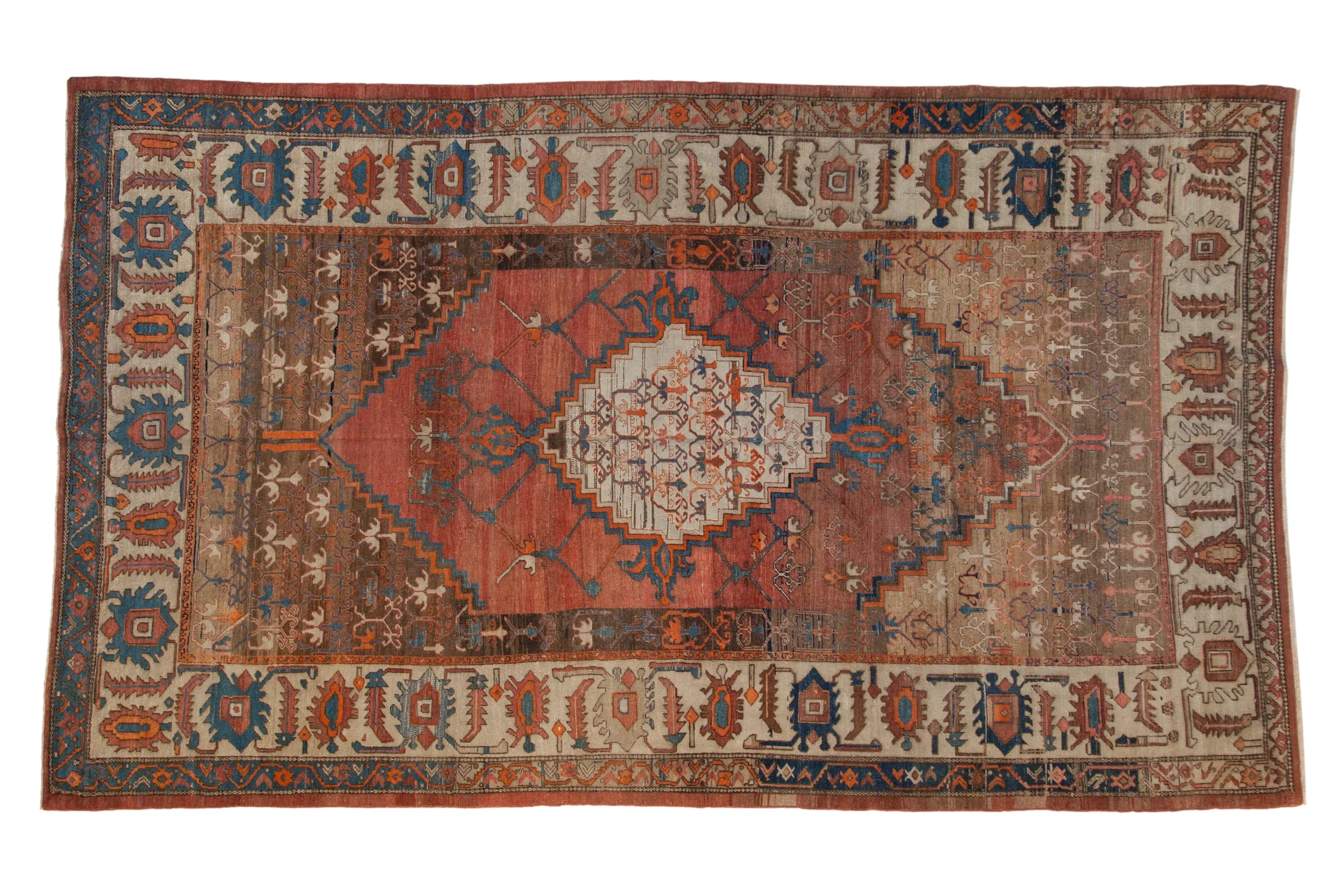 7.5x13 Antique Bakshaish Carpet