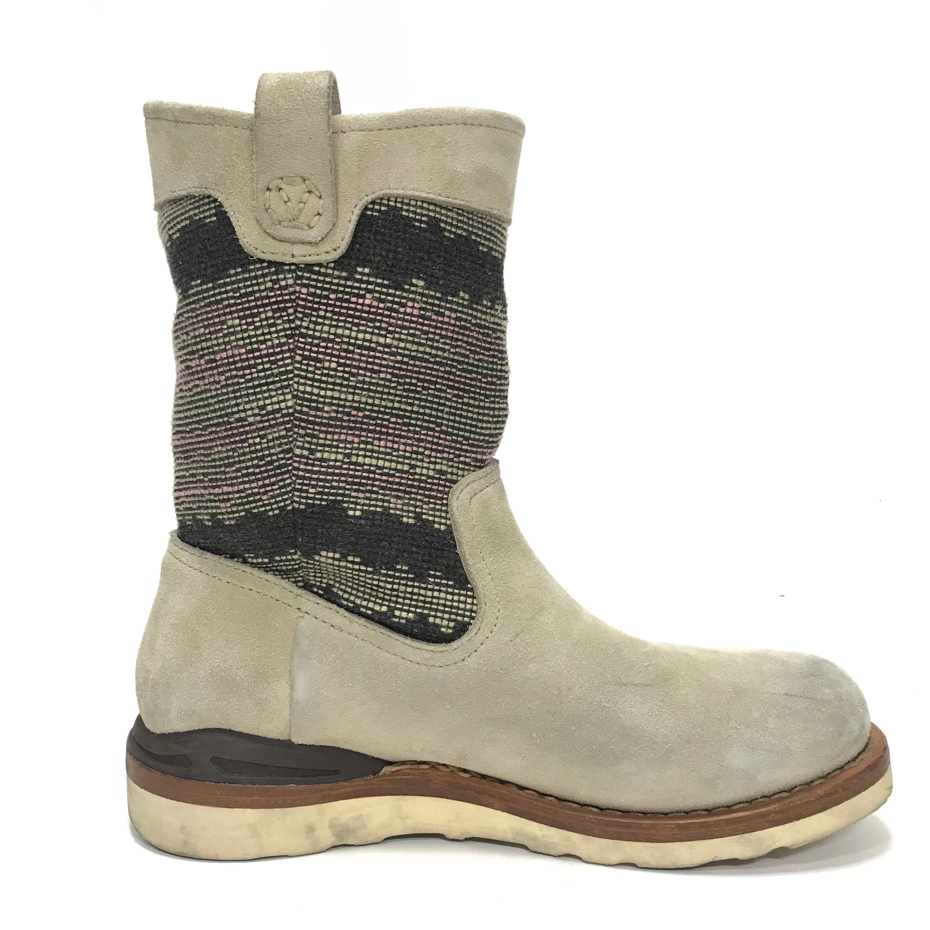 [8] Visvim 11SS Wabanaki Boots Folk Blanket Sand
