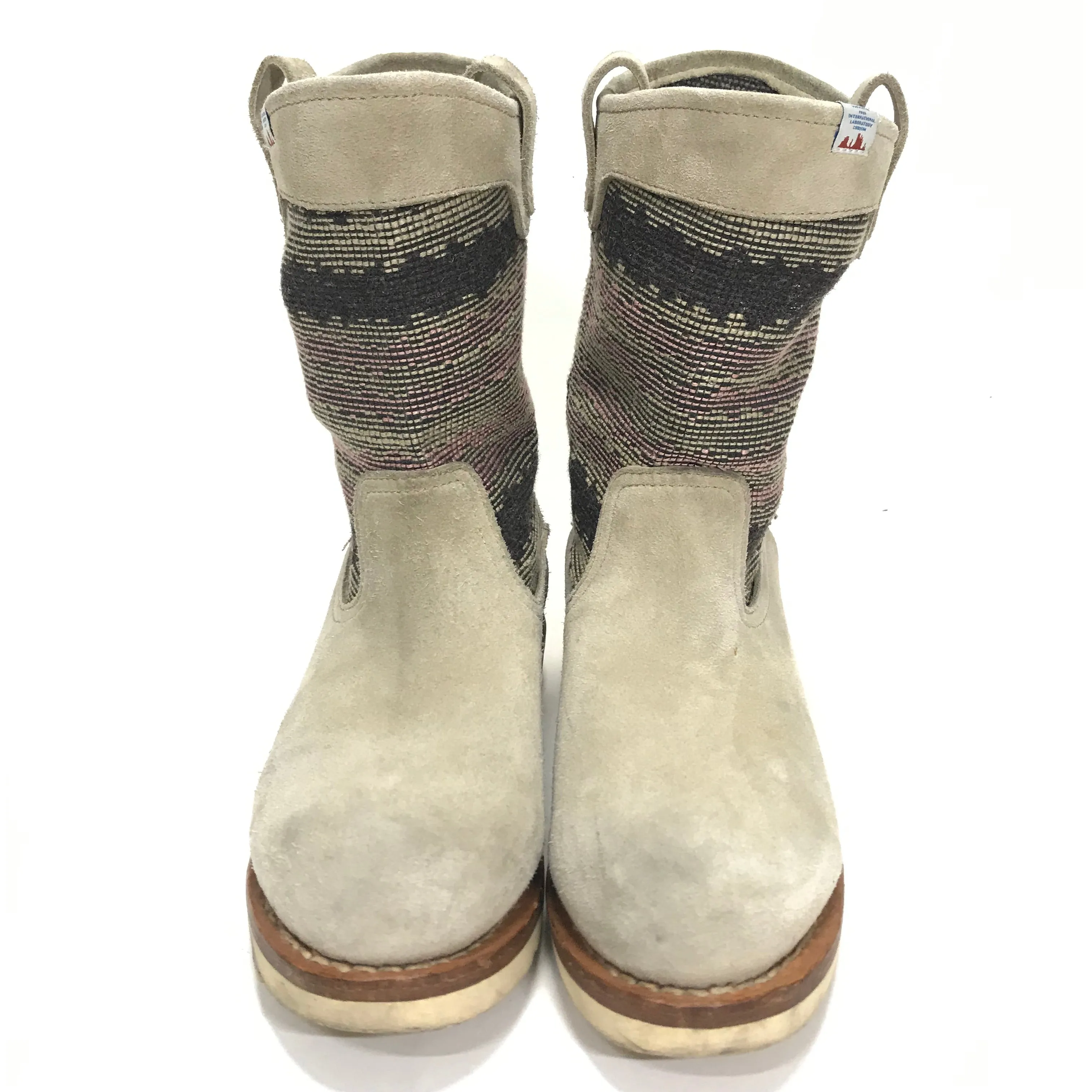 [8] Visvim 11SS Wabanaki Boots Folk Blanket Sand