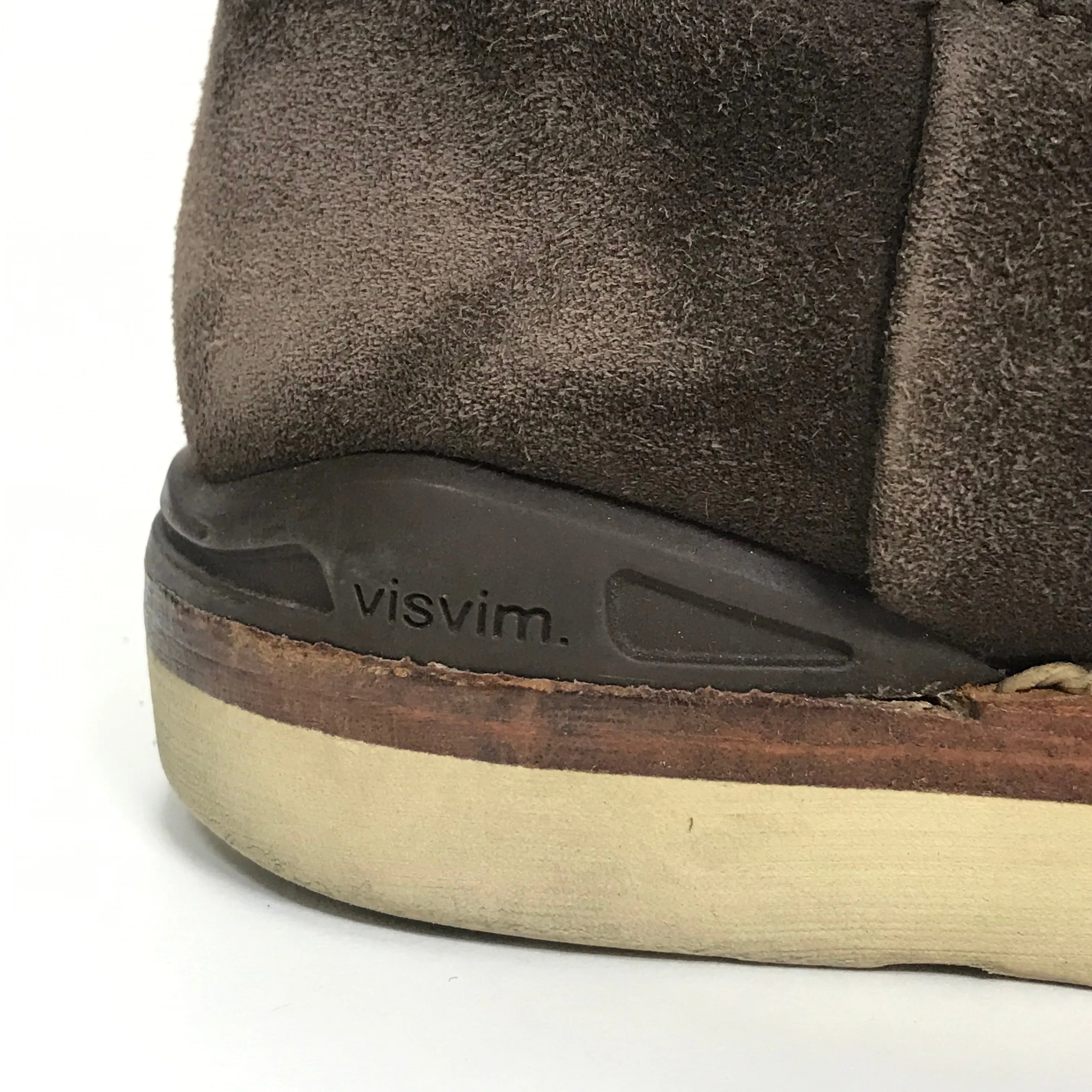 [9] Visvim 11SS Wabanaki Boots Folk Blanket Dk Brown