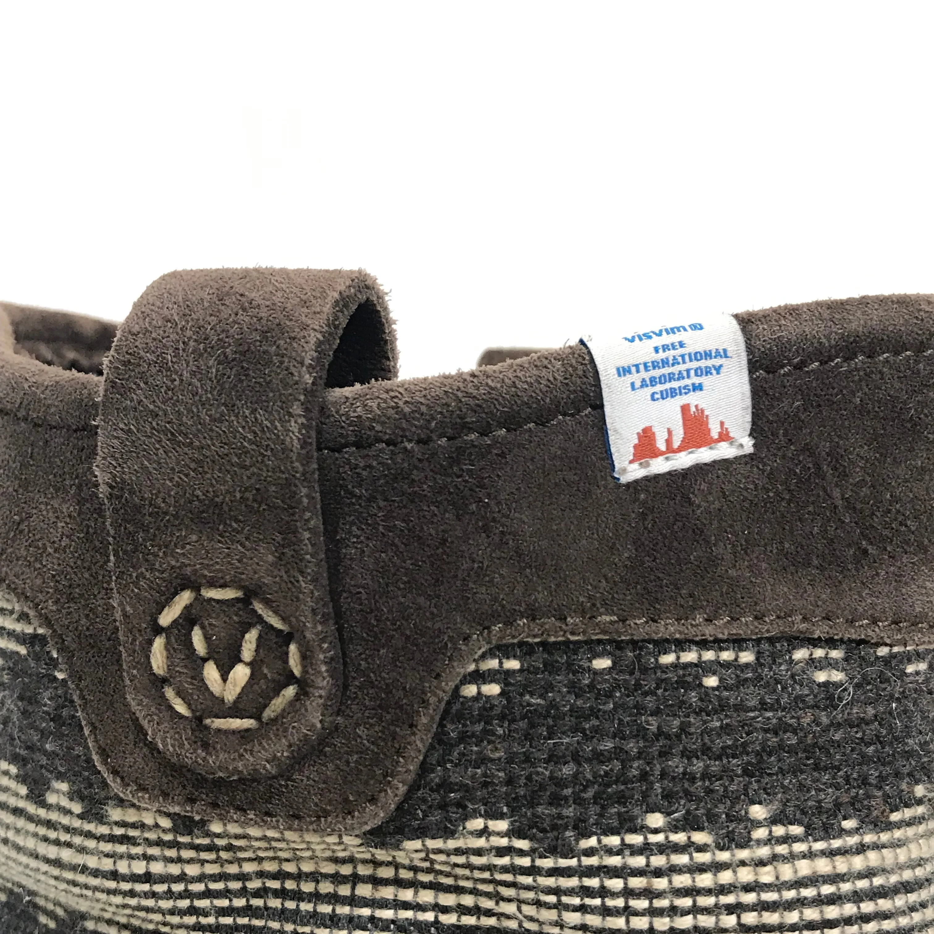 [9] Visvim 11SS Wabanaki Boots Folk Blanket Dk Brown