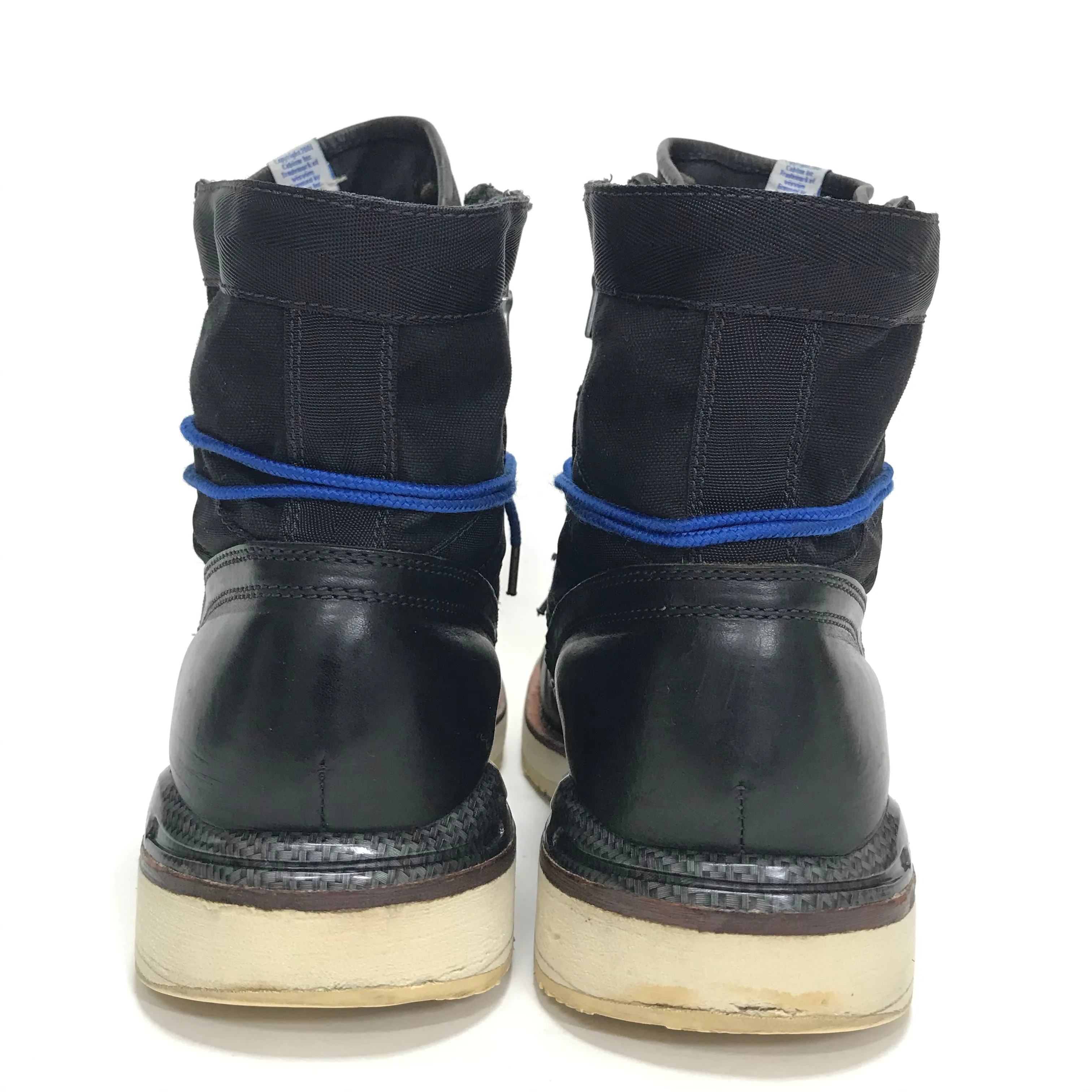 [9.5] Visvim 7 Hole 73 Boots Folk Carbon Black