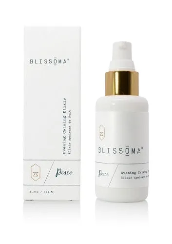 All Natural Botanical Calming Moisturizer Peace ~ Evening Calming Elixir by Blissoma