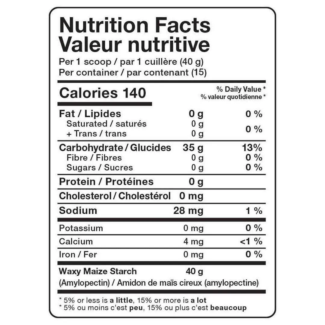 Allmax Waxy Maize - Unflavoured 600g