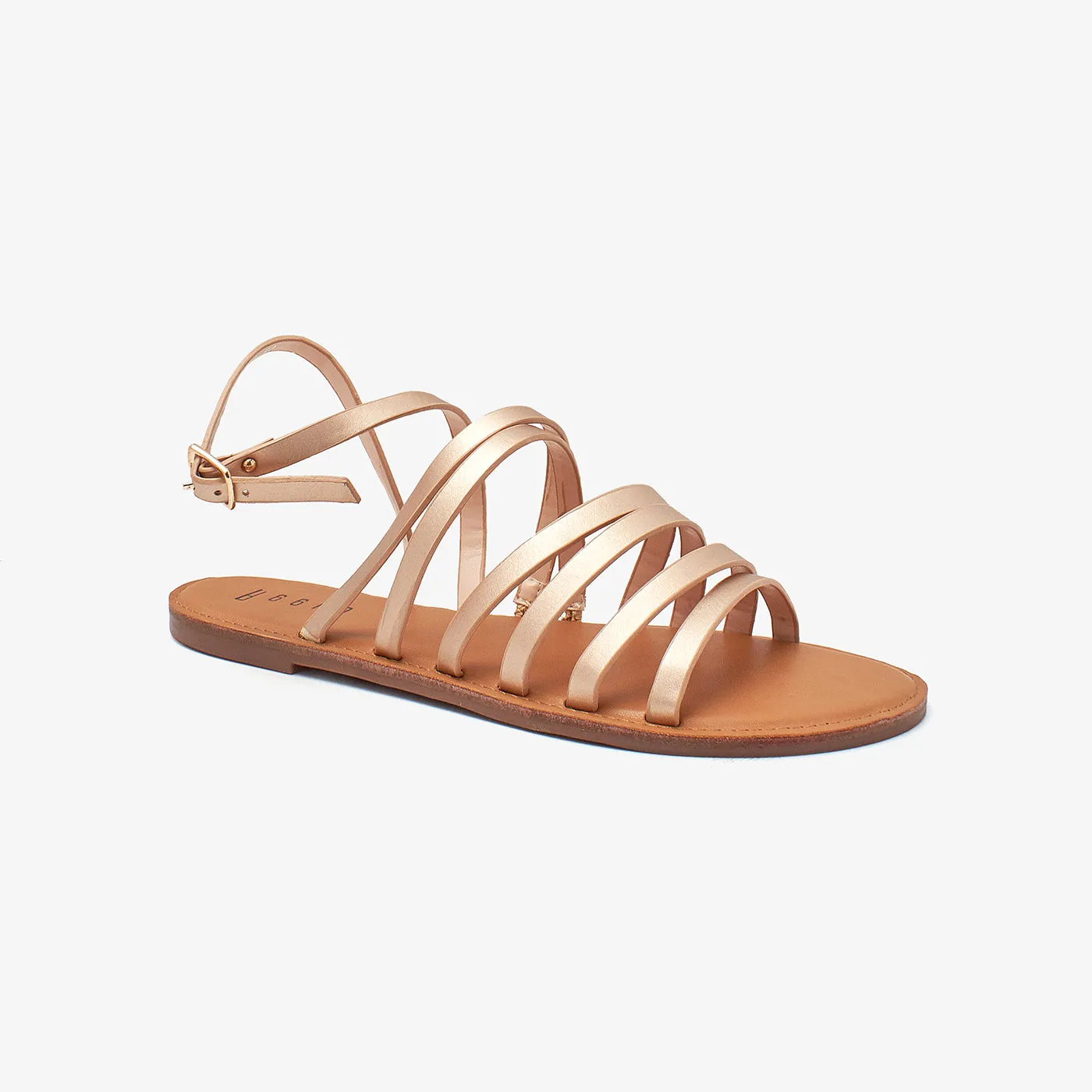 Almond Shape Gladiator Womens Sandals