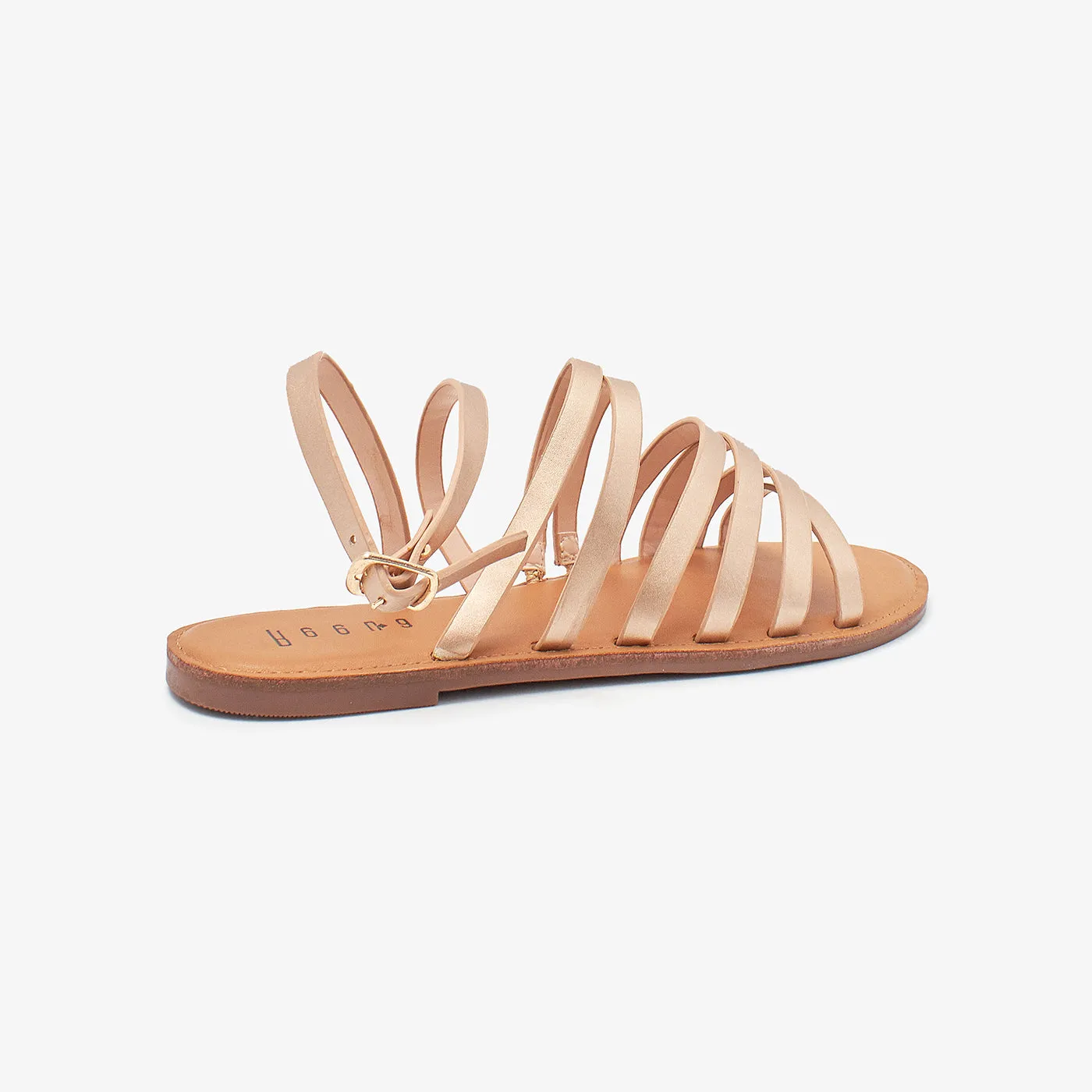 Almond Shape Gladiator Womens Sandals