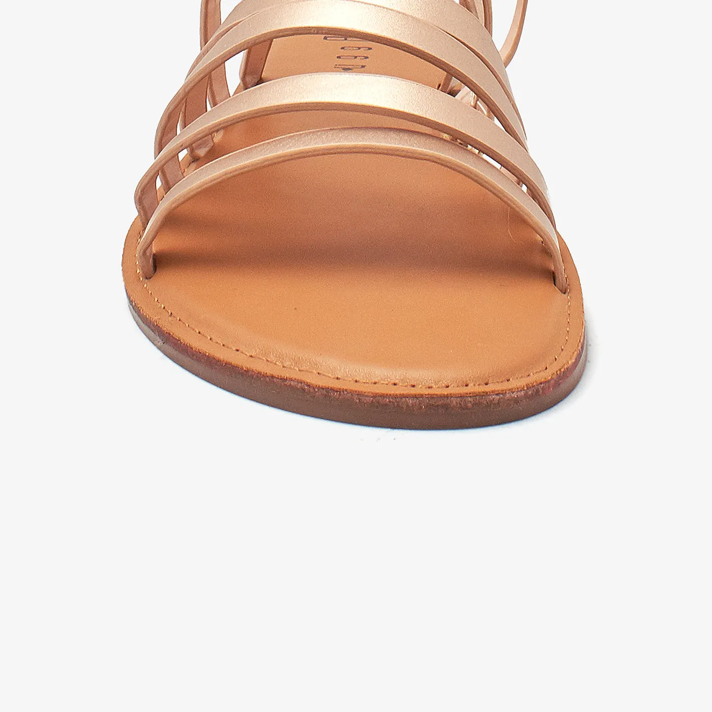 Almond Shape Gladiator Womens Sandals