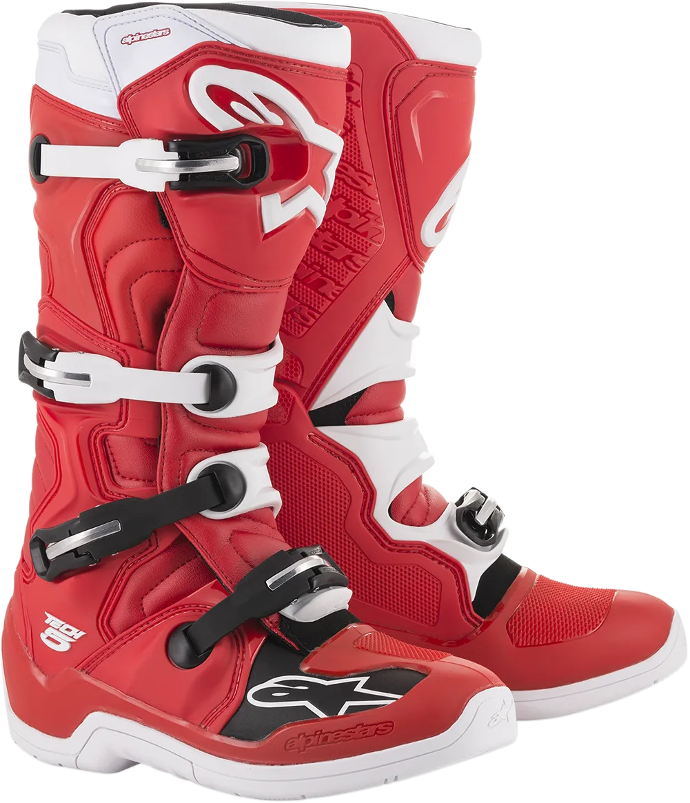 ALPINESTARS(MX) Tech 5 Boots - Red/White