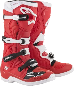 ALPINESTARS(MX) Tech 5 Boots - Red/White