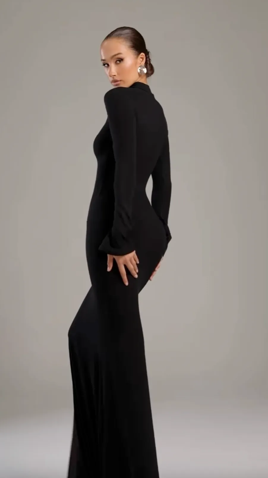 Amy | Turtleneck Maxi Dress