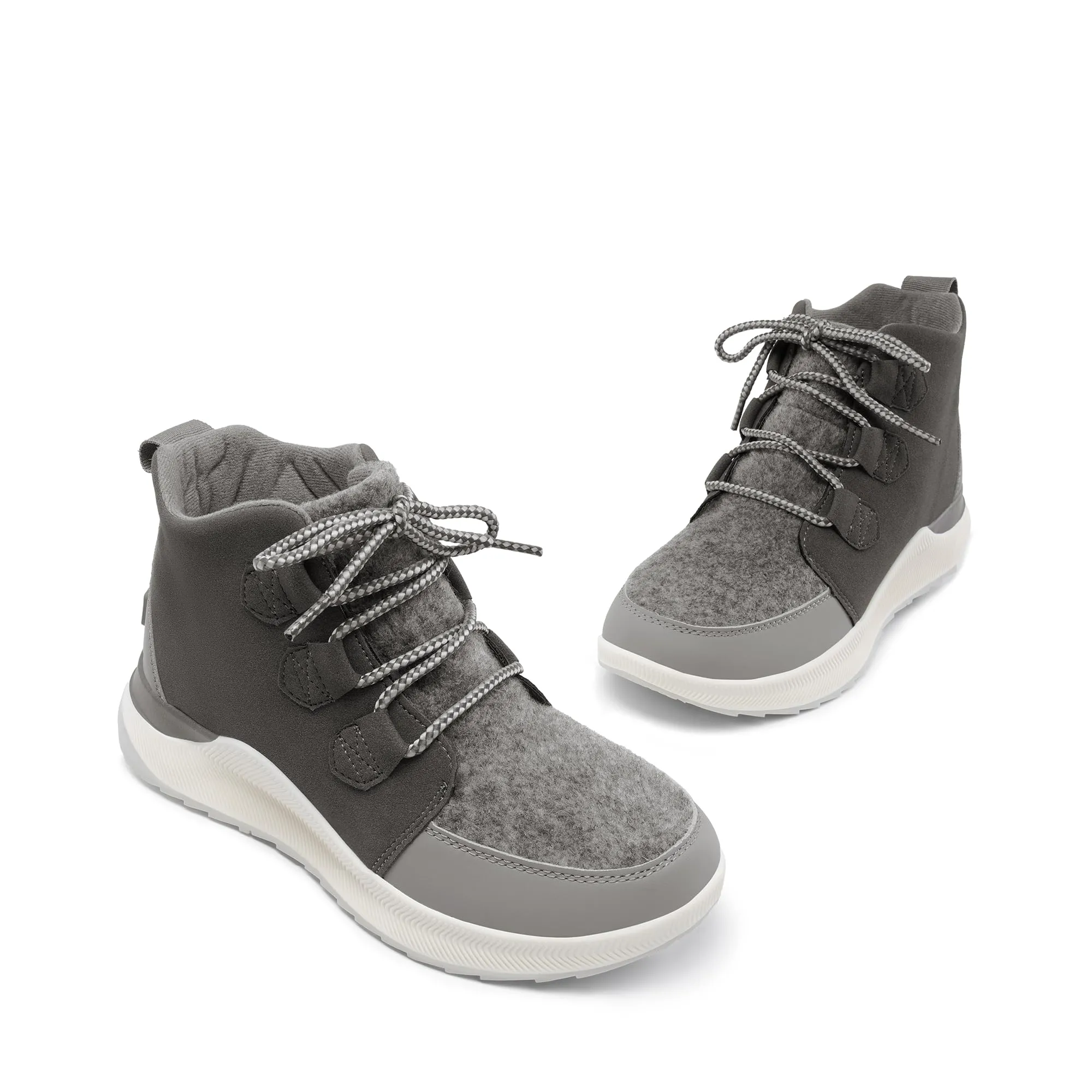 Ankle Winter Boots for Women Waterproof Lace Up Anti-Slip Warm Snow Booties Fashion Sneaker Boots