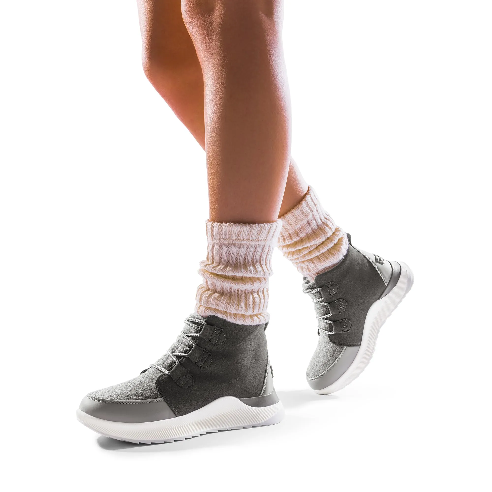 Ankle Winter Boots for Women Waterproof Lace Up Anti-Slip Warm Snow Booties Fashion Sneaker Boots