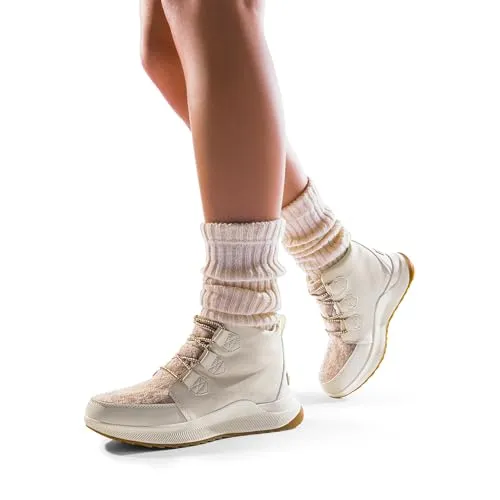 Ankle Winter Boots for Women Waterproof Lace Up Anti-Slip Warm Snow Booties Fashion Sneaker Boots