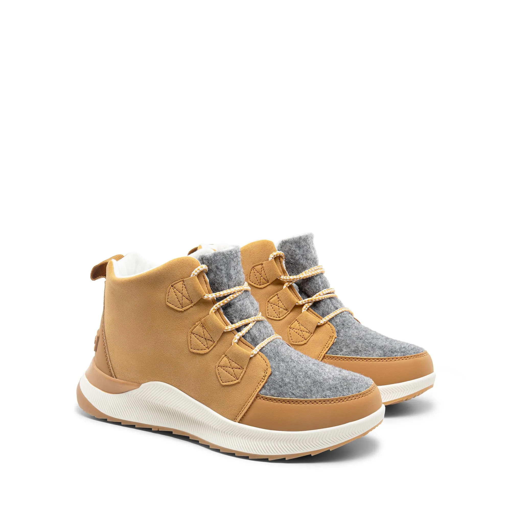 Ankle Winter Boots for Women Waterproof Lace Up Anti-Slip Warm Snow Booties Fashion Sneaker Boots
