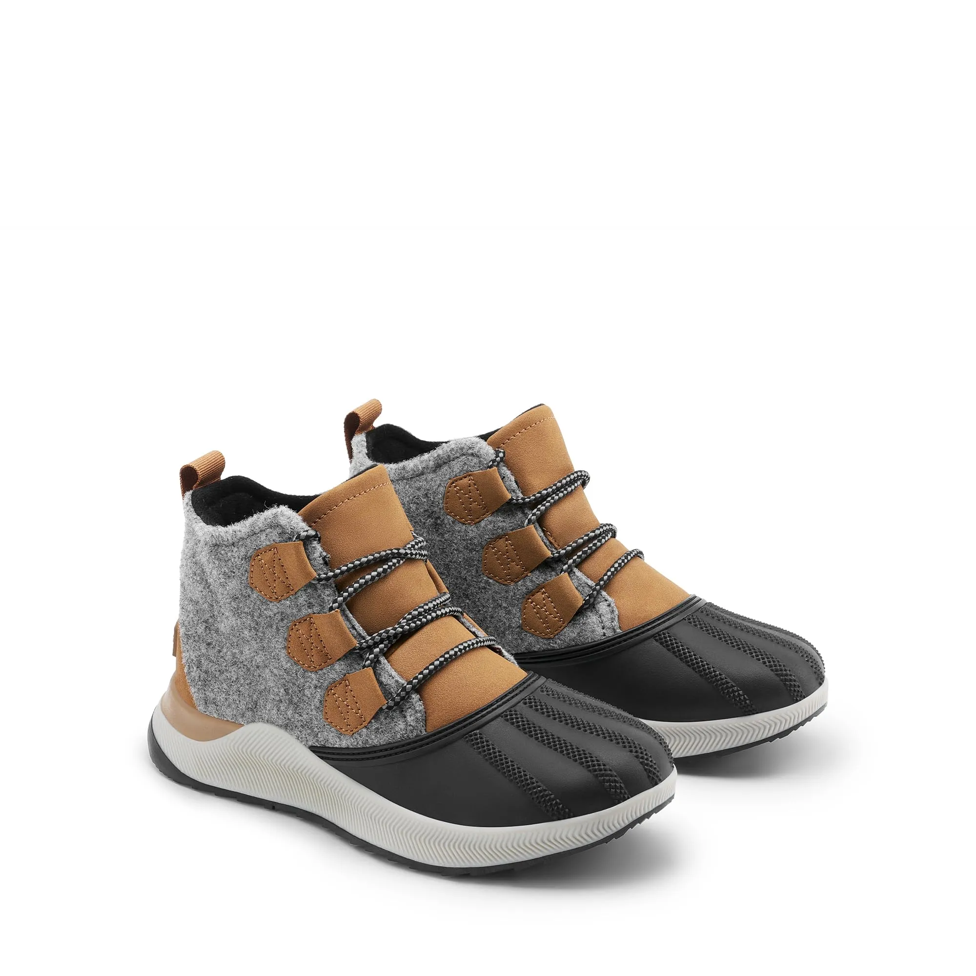 Ankle Winter Boots for Women Waterproof Lace Up Anti-Slip Warm Snow Booties Fashion Sneaker Boots