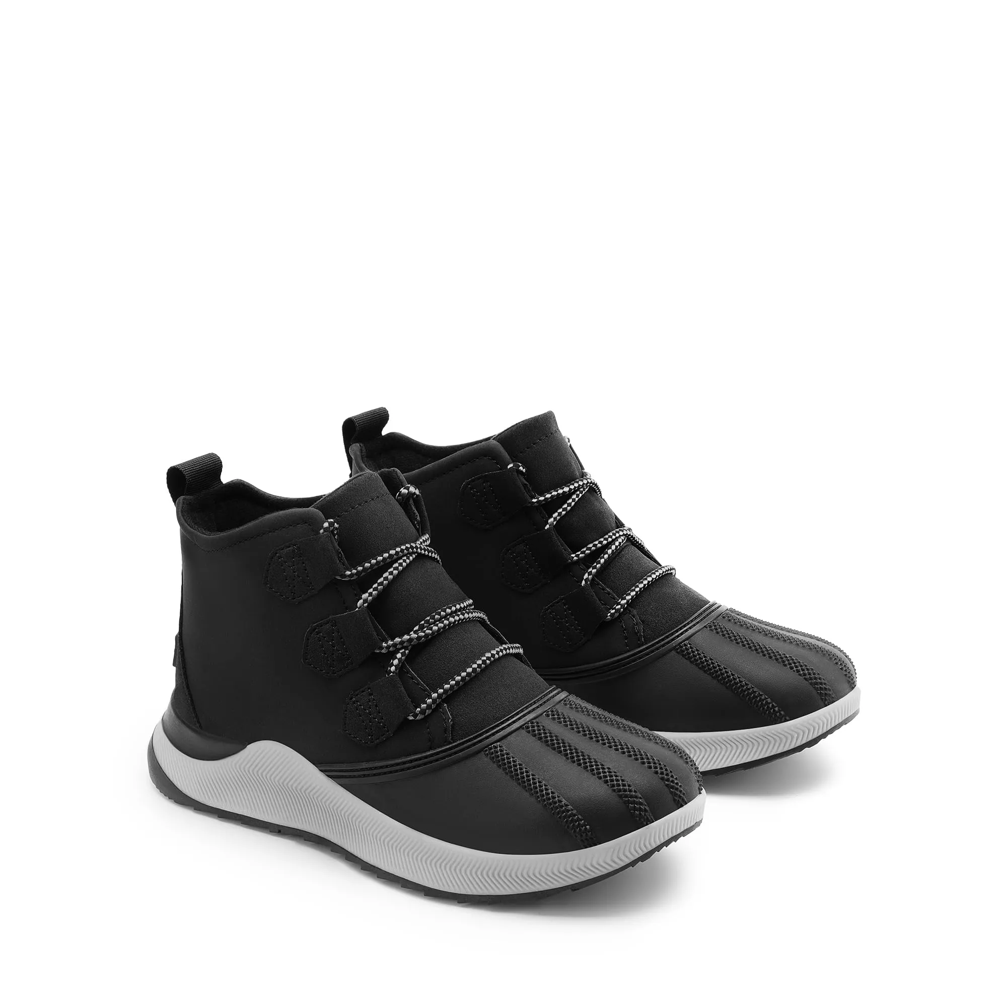 Ankle Winter Boots for Women Waterproof Lace Up Anti-Slip Warm Snow Booties Fashion Sneaker Boots