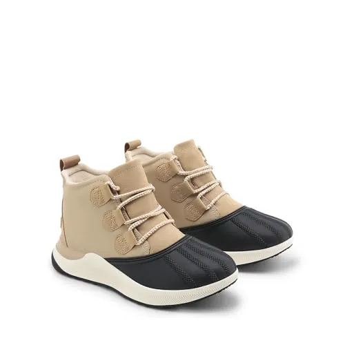 Ankle Winter Boots for Women Waterproof Lace Up Anti-Slip Warm Snow Booties Fashion Sneaker Boots