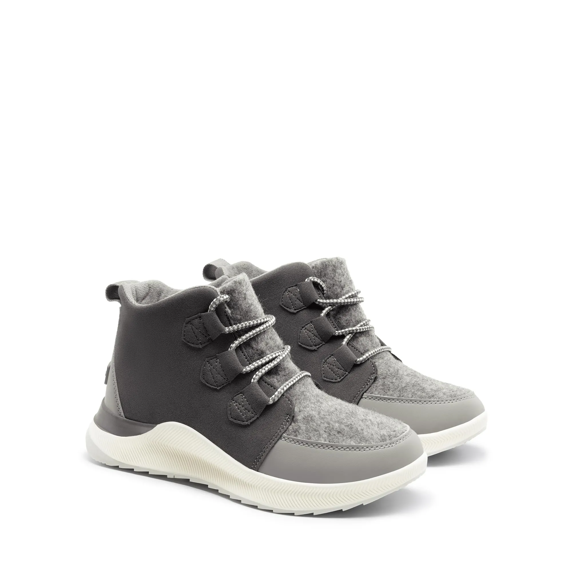 Ankle Winter Boots for Women Waterproof Lace Up Anti-Slip Warm Snow Booties Fashion Sneaker Boots