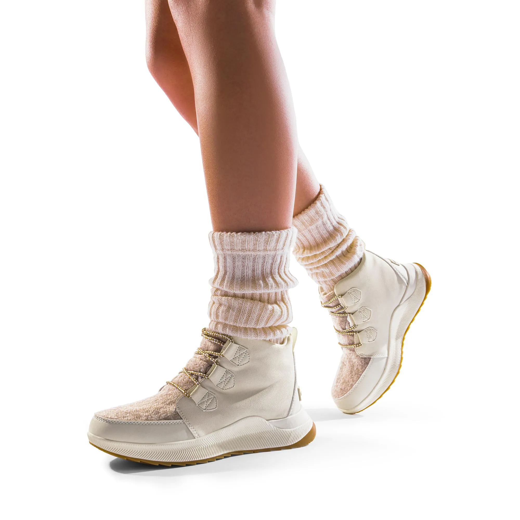 Ankle Winter Boots for Women Waterproof Lace Up Anti-Slip Warm Snow Booties Fashion Sneaker Boots