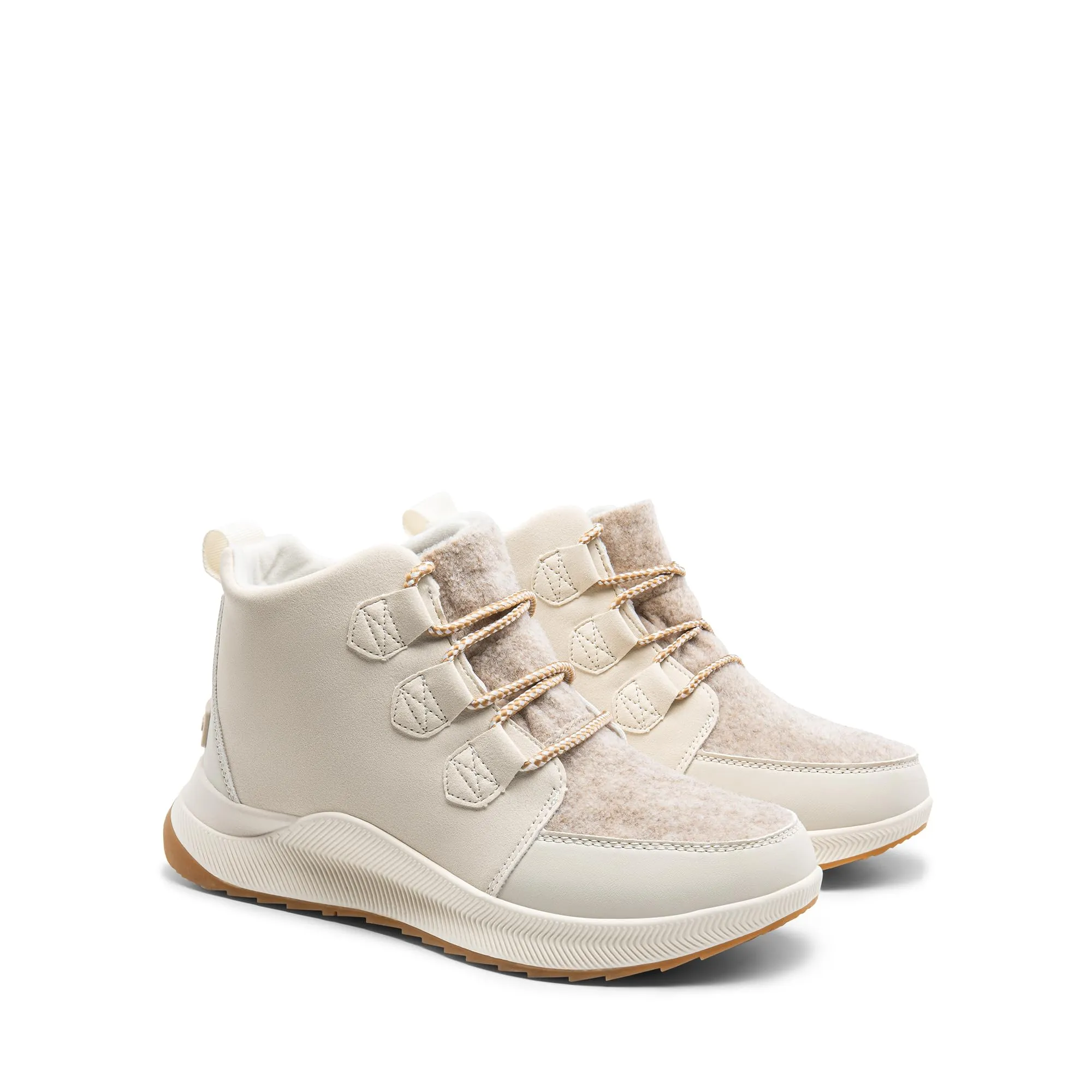 Ankle Winter Boots for Women Waterproof Lace Up Anti-Slip Warm Snow Booties Fashion Sneaker Boots