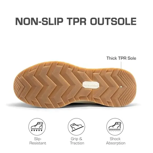 Ankle Winter Boots for Women Waterproof Lace Up Anti-Slip Warm Snow Booties Fashion Sneaker Boots
