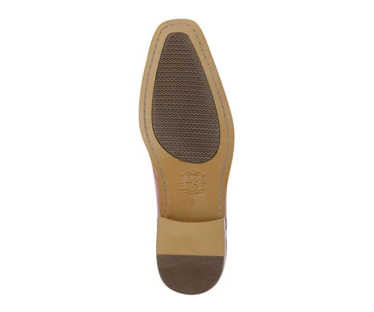 Asher Green Ag114 Tan Men’s Genuine Leather Oxford