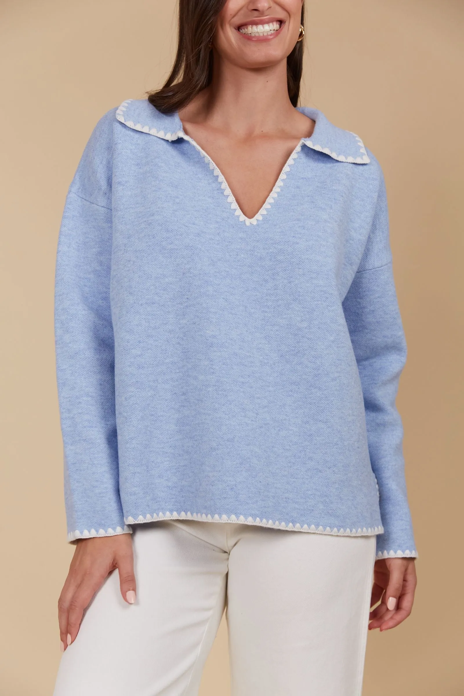 Athena Jumper - Sky