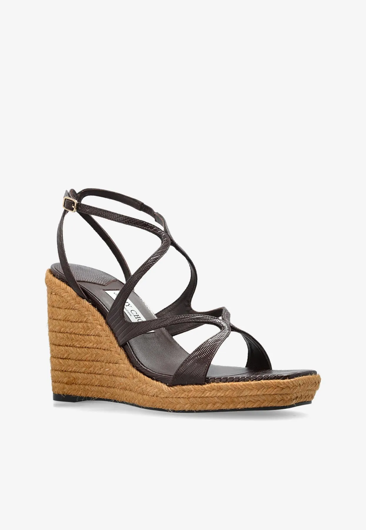 Ayla 110 Raffia Wedge Sandals