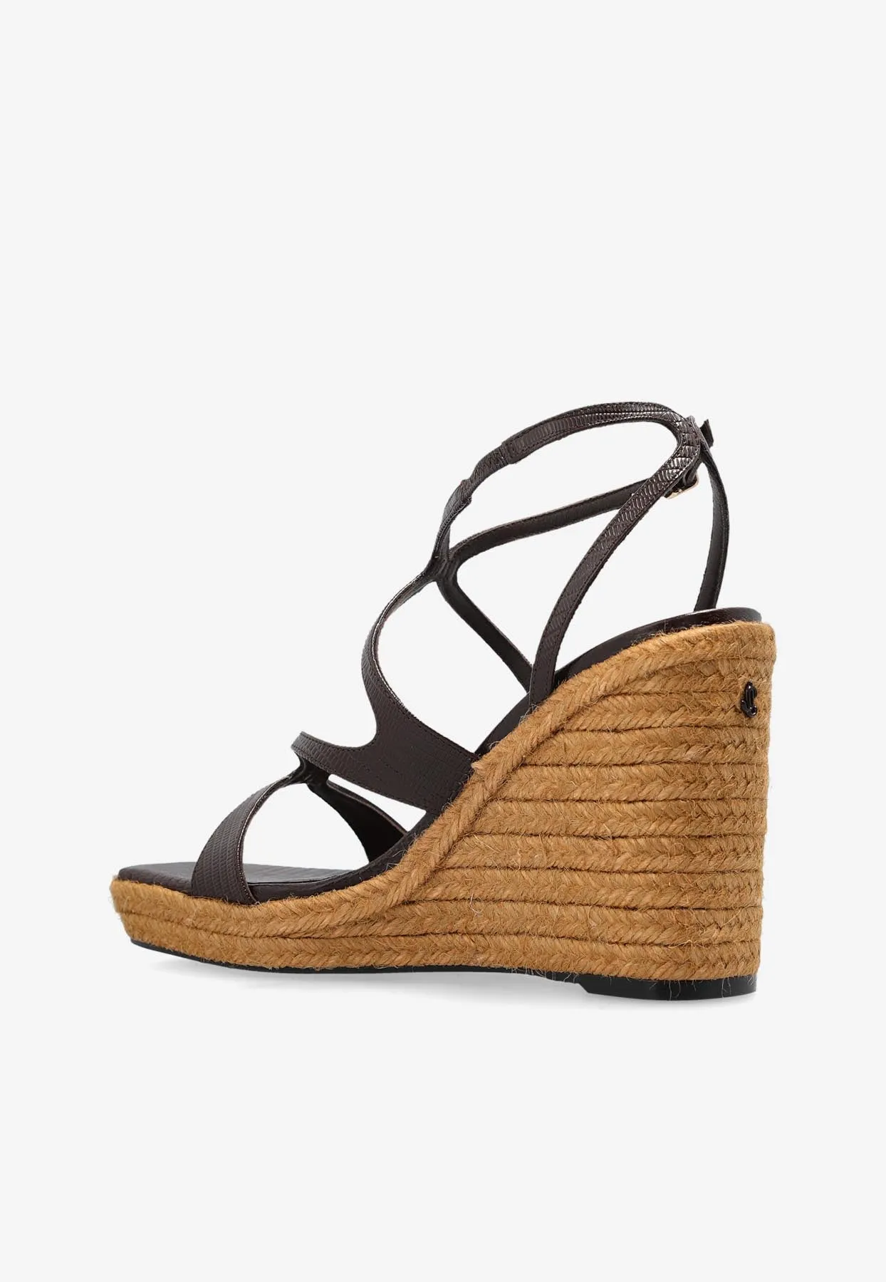 Ayla 110 Raffia Wedge Sandals