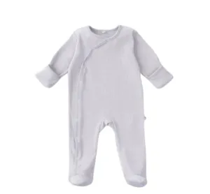 Basic Organic Cotton Footed Babygrow Corduroy