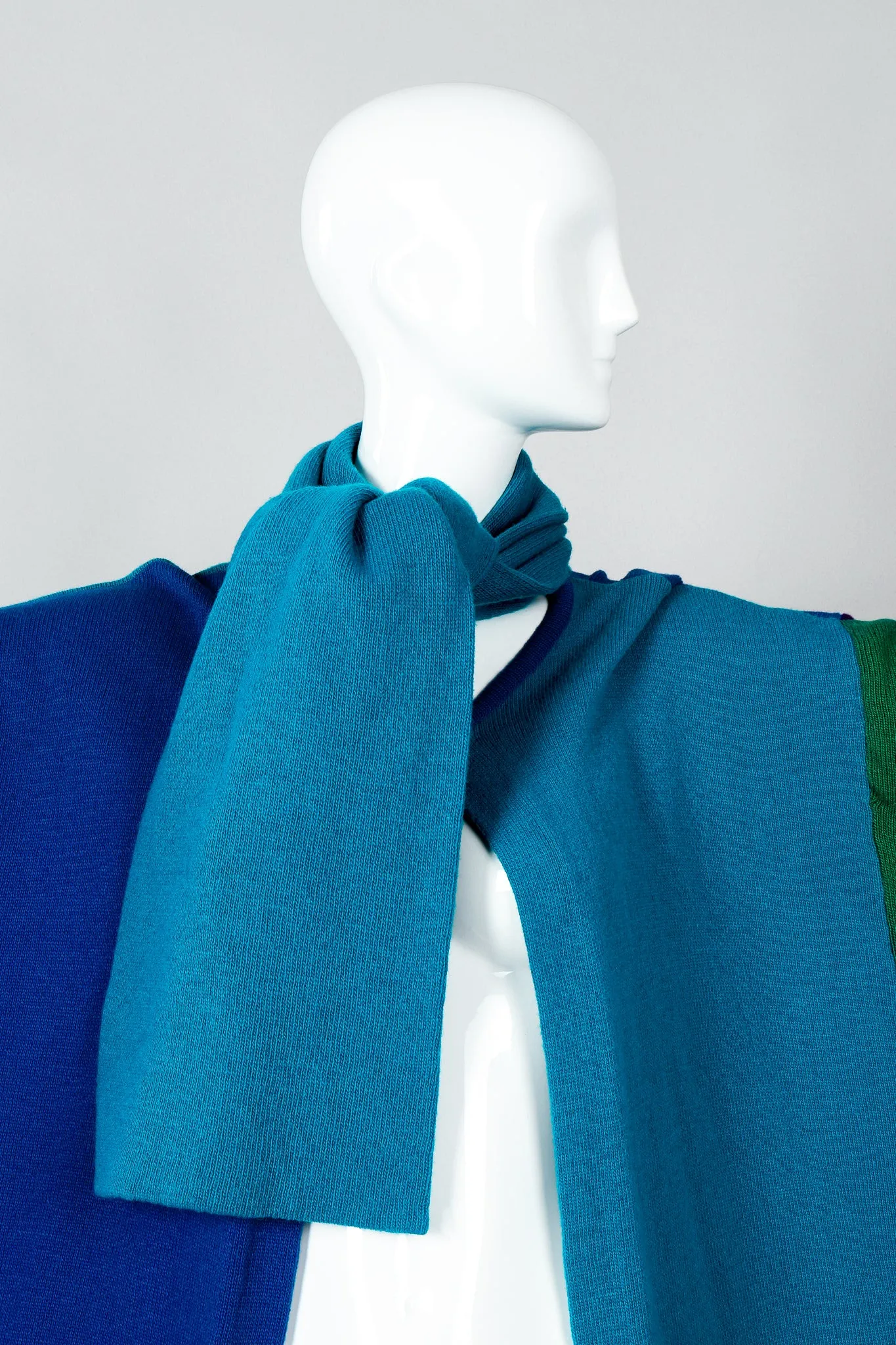 Batwing Knit Cape Coat