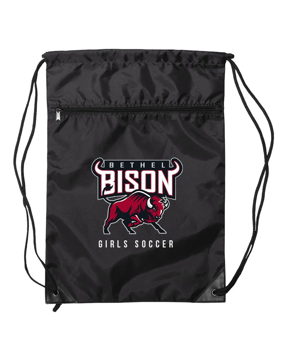 Bethel High School - Drawstring Bag w/ Zipper