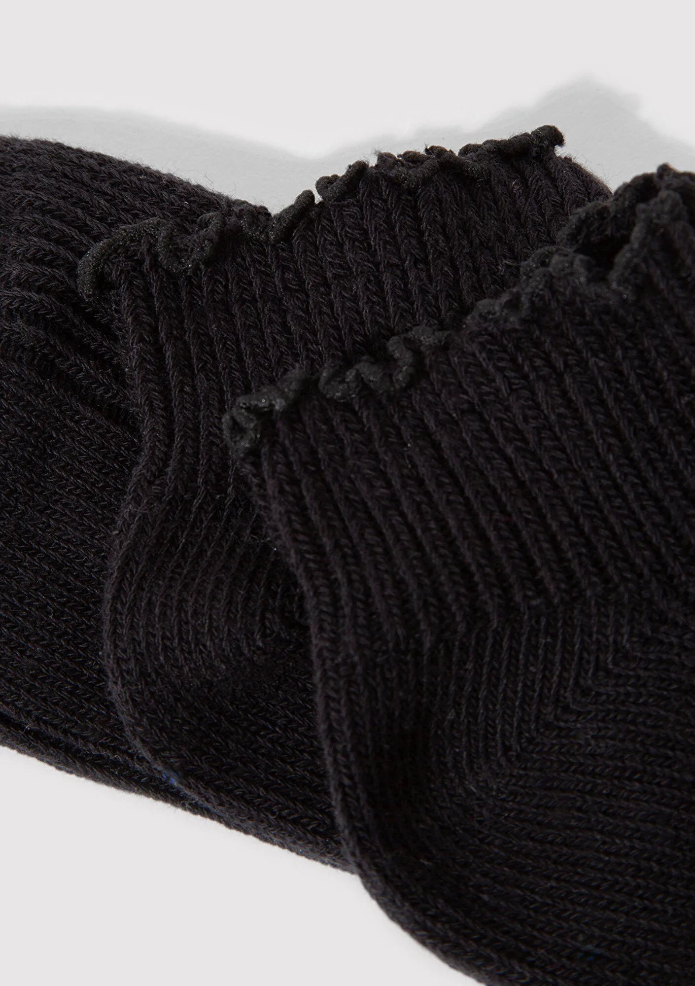 Black Ankle Socks