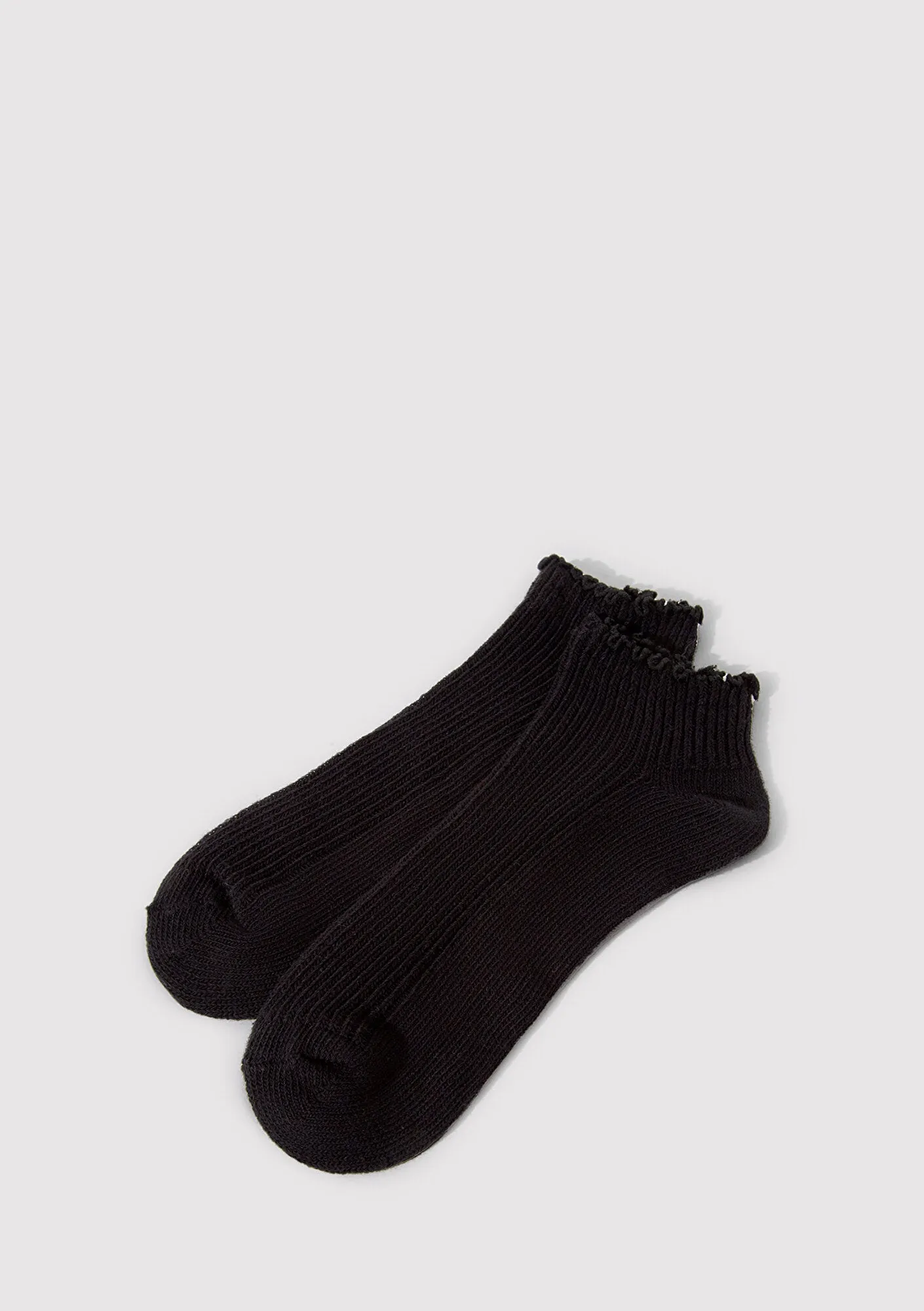 Black Ankle Socks