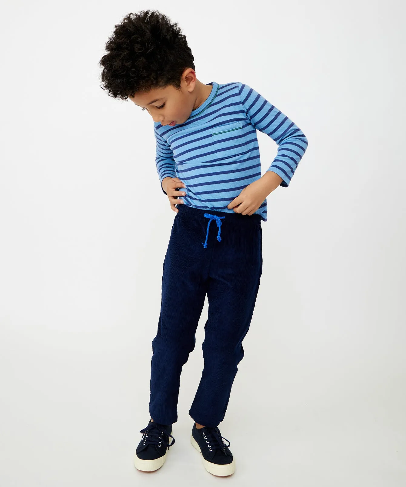 Bowie Pant, Navy Corduroy