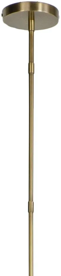 Branton Brass Pendant - Wide